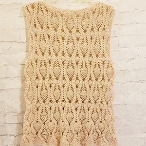 Handmade Crochet Sweater Vest